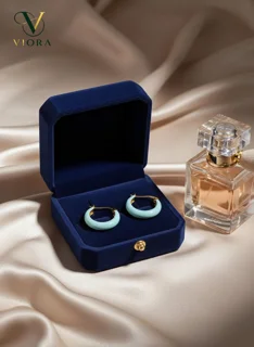گوشواره ابنباتی طرح ماه